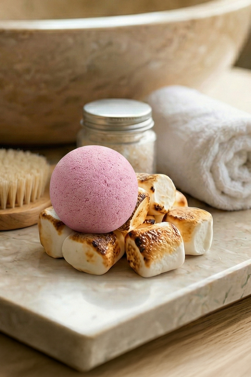 BATH FIZZ TOASTED MARSHMALLOW