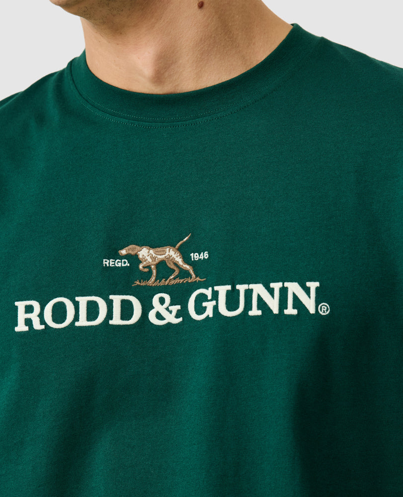 THE PEAKS LOGO TEE FOREST