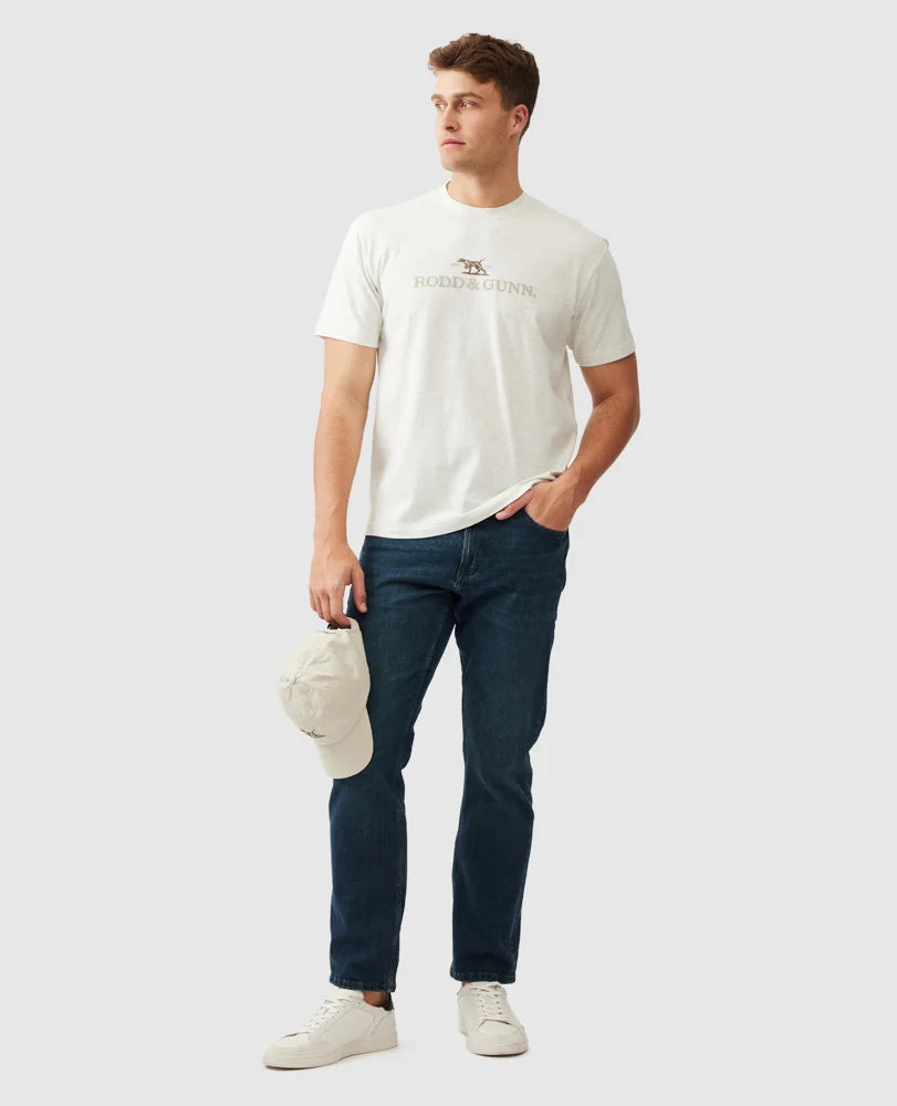 THE PEAKS LOGO TEE MARBLE