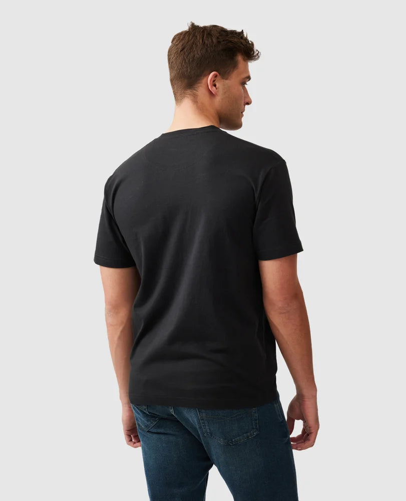 THE PEAKS LOGO TEE ONYX