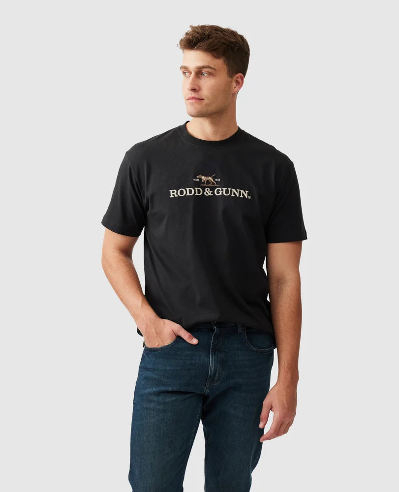 THE PEAKS LOGO TEE ONYX