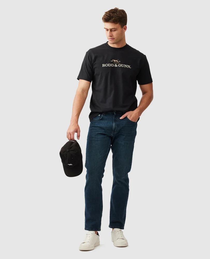 THE PEAKS LOGO TEE ONYX