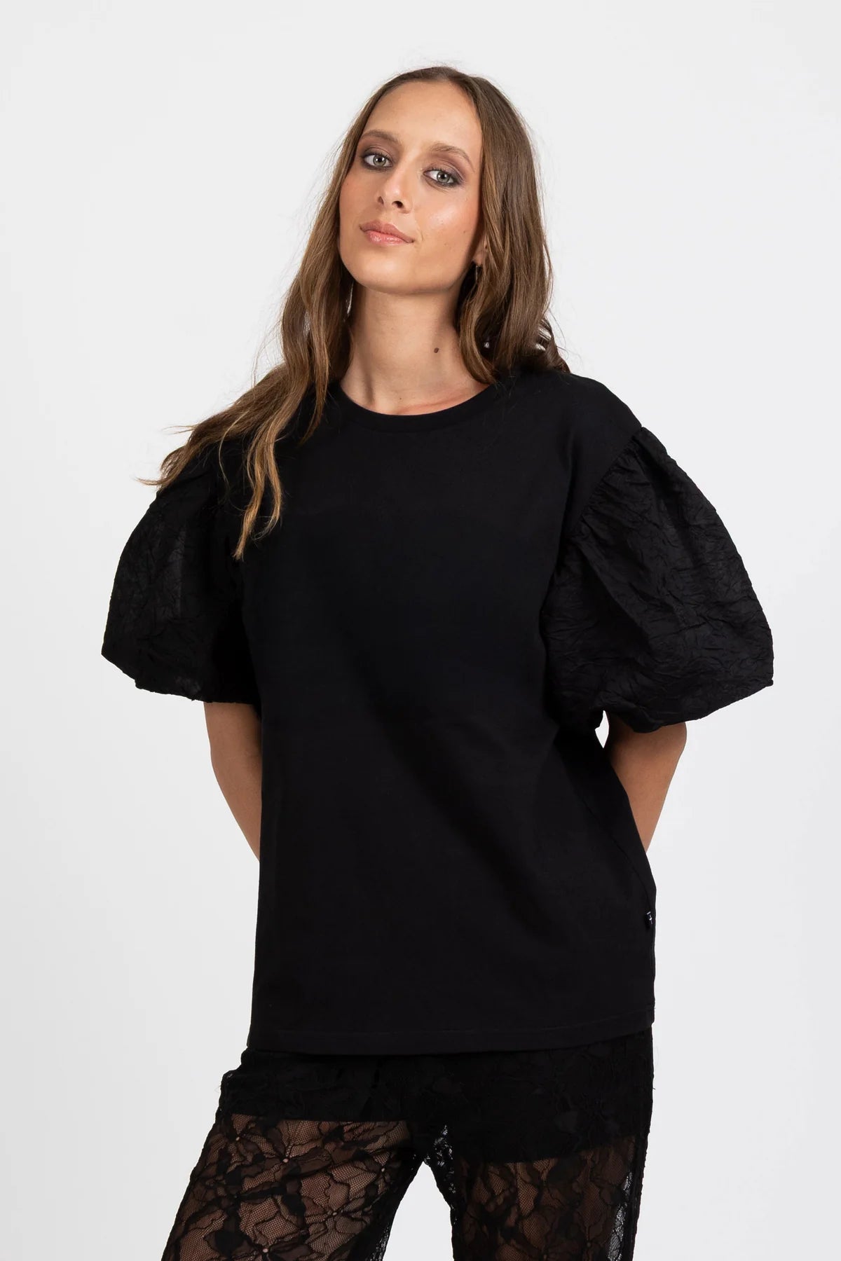 PUFF TEE BLACK