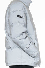 MENS TRACK PUFFER JACKET REFLECTIVE