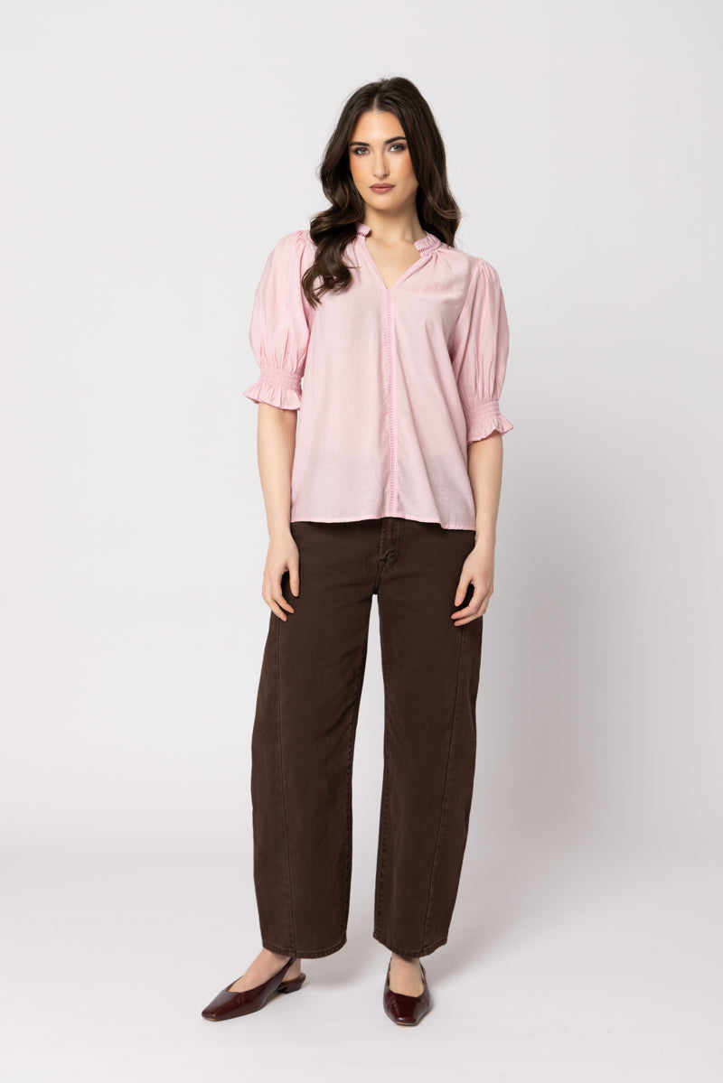 ADDYSON BLOUSE BLUSH