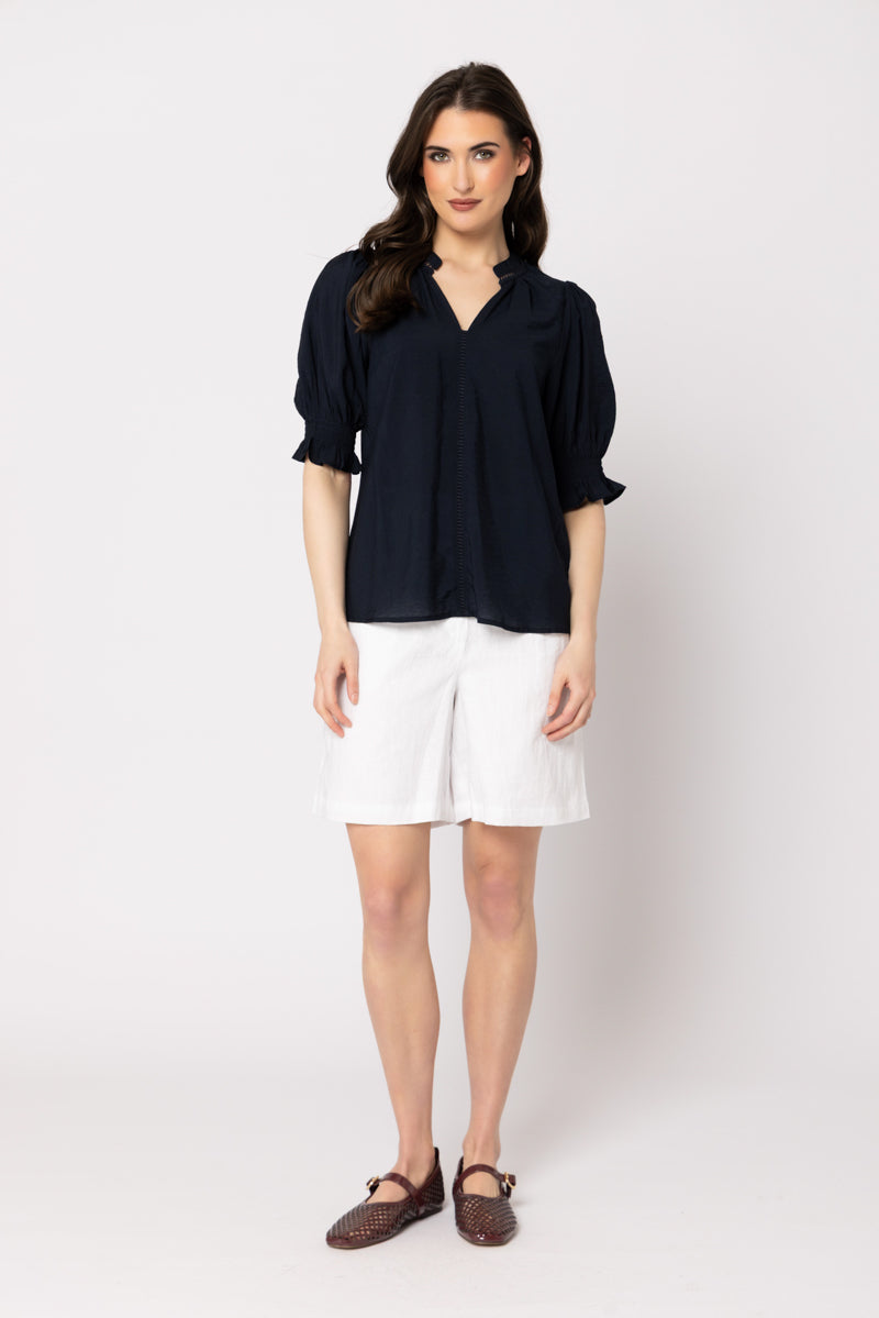 ADDYSON BLOUSE NAVY