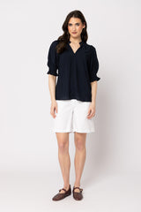 ADDYSON BLOUSE NAVY