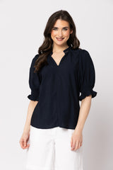 ADDYSON BLOUSE NAVY
