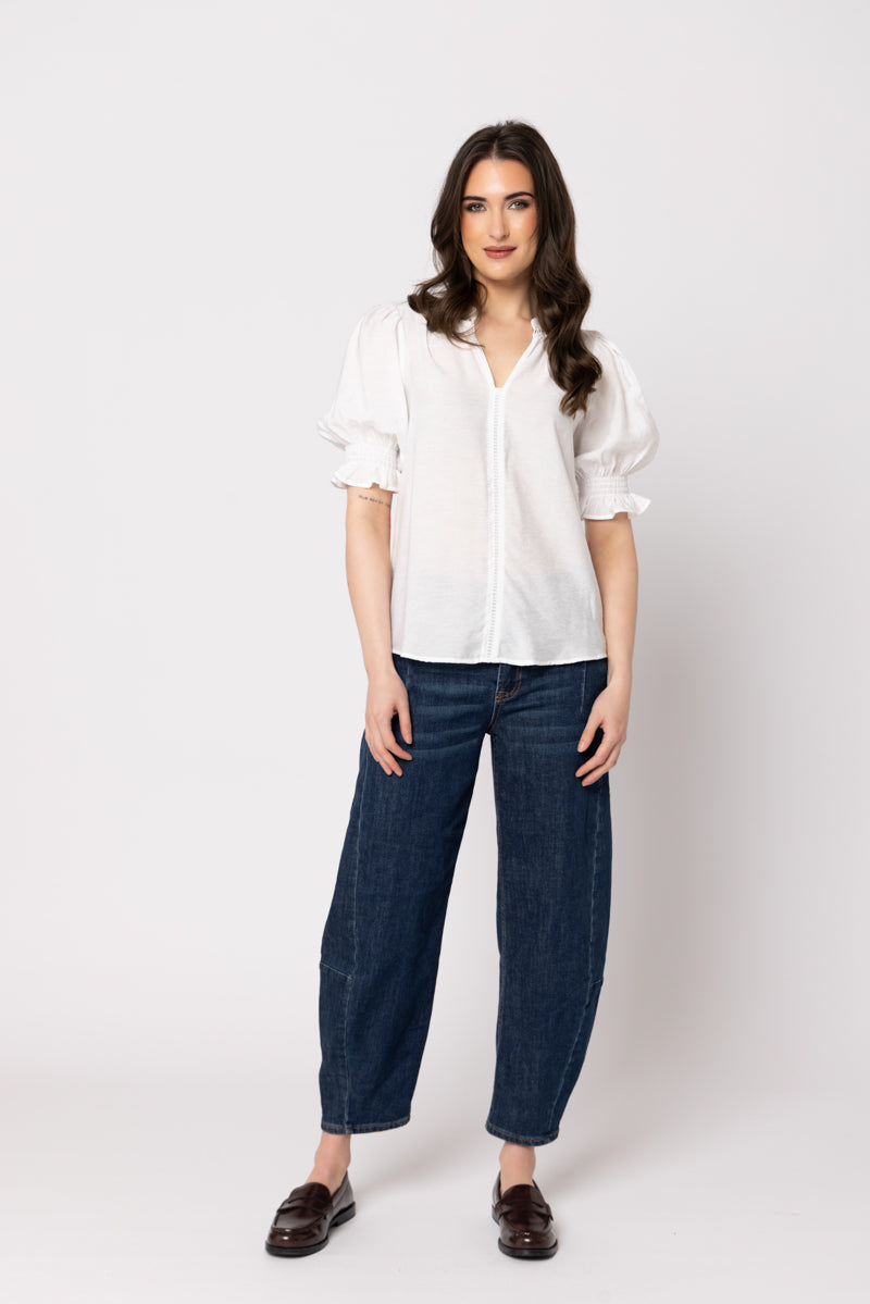 ADDYSON BLOUSE WHITE