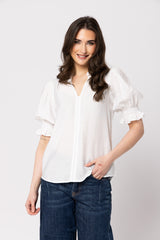 ADDYSON BLOUSE WHITE