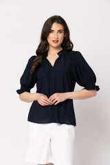 ADDYSON BLOUSE NAVY
