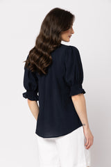 ADDYSON BLOUSE NAVY