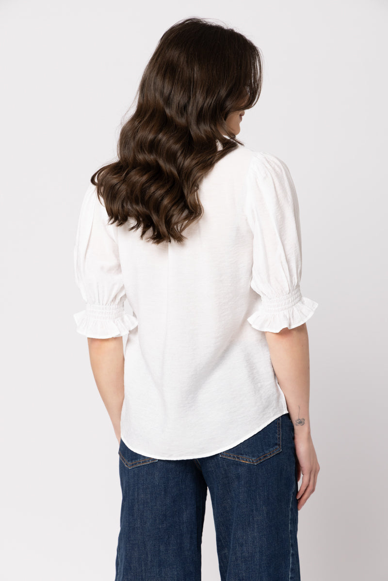ADDYSON BLOUSE WHITE