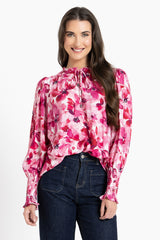 BYRON BLOUSE BLOSSOM SMUDGE