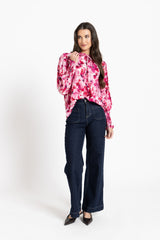 BYRON BLOUSE BLOSSOM SMUDGE