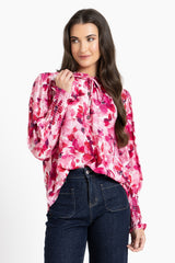 BYRON BLOUSE BLOSSOM SMUDGE