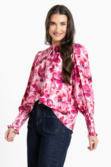 BYRON BLOUSE BLOSSOM SMUDGE