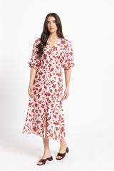 SUNRISE DRESS PLUM PETAL