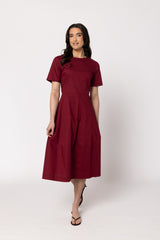 Vogue Dress Wine