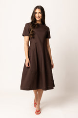 VOGUE DRESS CACAO
