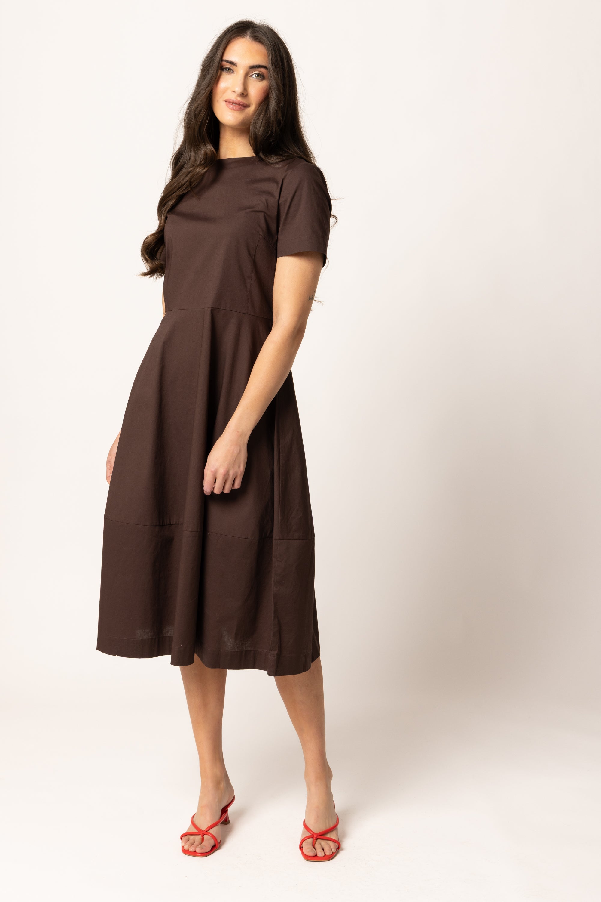 VOGUE DRESS CACAO