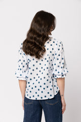 CAPELLA BLOUSE INK SPOT