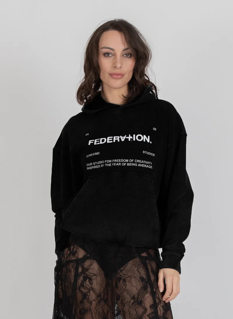 LATELY HOOD STUDIO BLACK