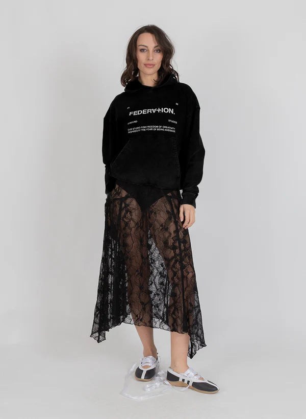 LATELY HOOD STUDIO BLACK