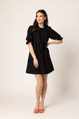 NOBLE SHIFT DRESS BLACK