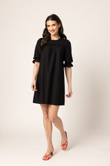 NOBLE SHIFT DRESS BLACK