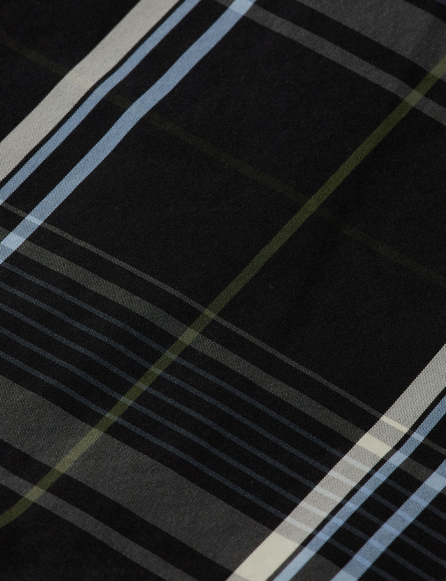 GATHERED TAFFETA MIDI DRESS TAFFETA CHECK