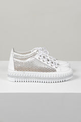 Maysie Sneaker White Leather