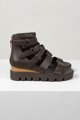 Raafe Sandal Chocolate Natural Leather