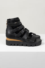 Raafe Sandal Black Natural Leather