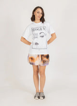 TOUR TEE ROUGE WHITE