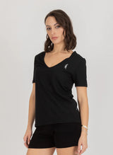 V PRESENT TEE FDR BLACK