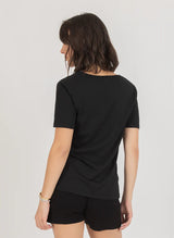 V PRESENT TEE FDR BLACK