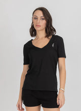 V PRESENT TEE FDR BLACK