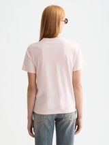 ARTWORK TEE BARELY PINK
