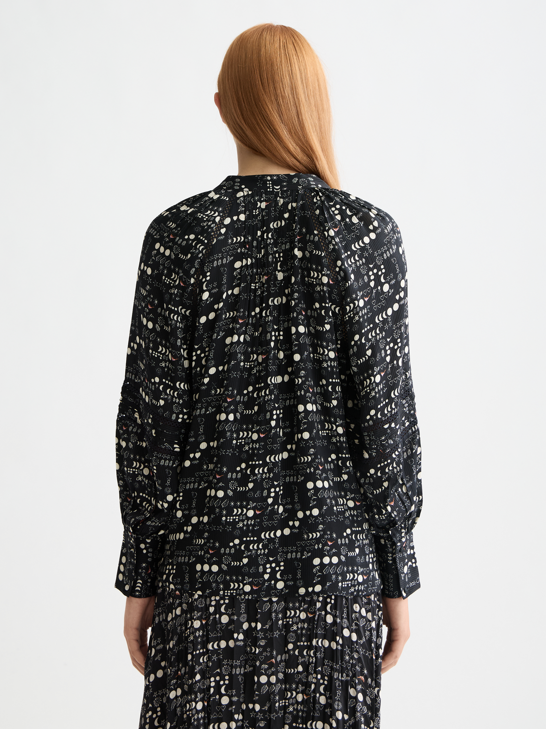 LACE SHIRT MOON GARDENING