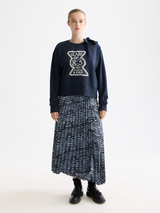 ARTWORK SWEATER SKY CAPTAIN