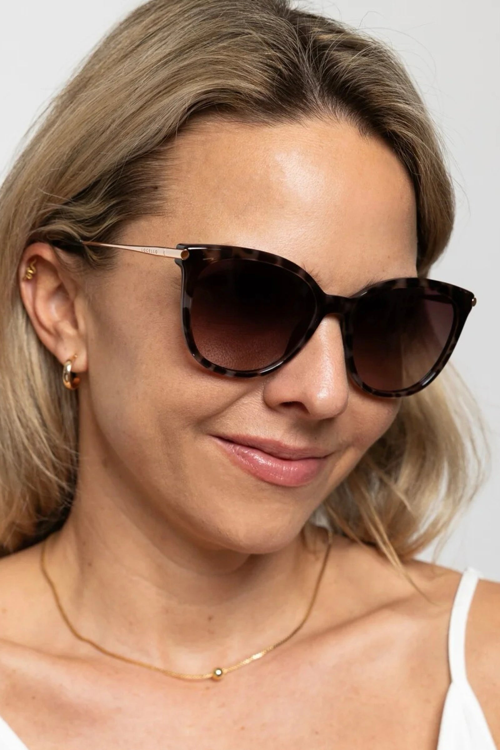 ASHLEY SUNGLASSES TORTOISESHELL | BROWN
