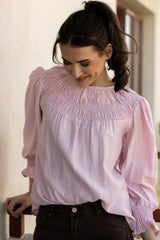 DEVOTED 2 U TOP BLUSH