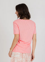 V PRESENT TEE FDR PINK