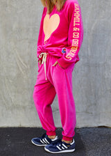 VELOUR SWEAT PINK PRE ORDER