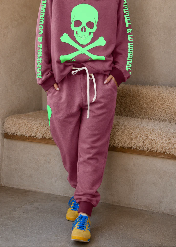 VINTAGE ALPINE TRACK PANTS VINTAGE WINE