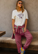 VINTAGE ALPINE TRACK PANTS VINTAGE WINE