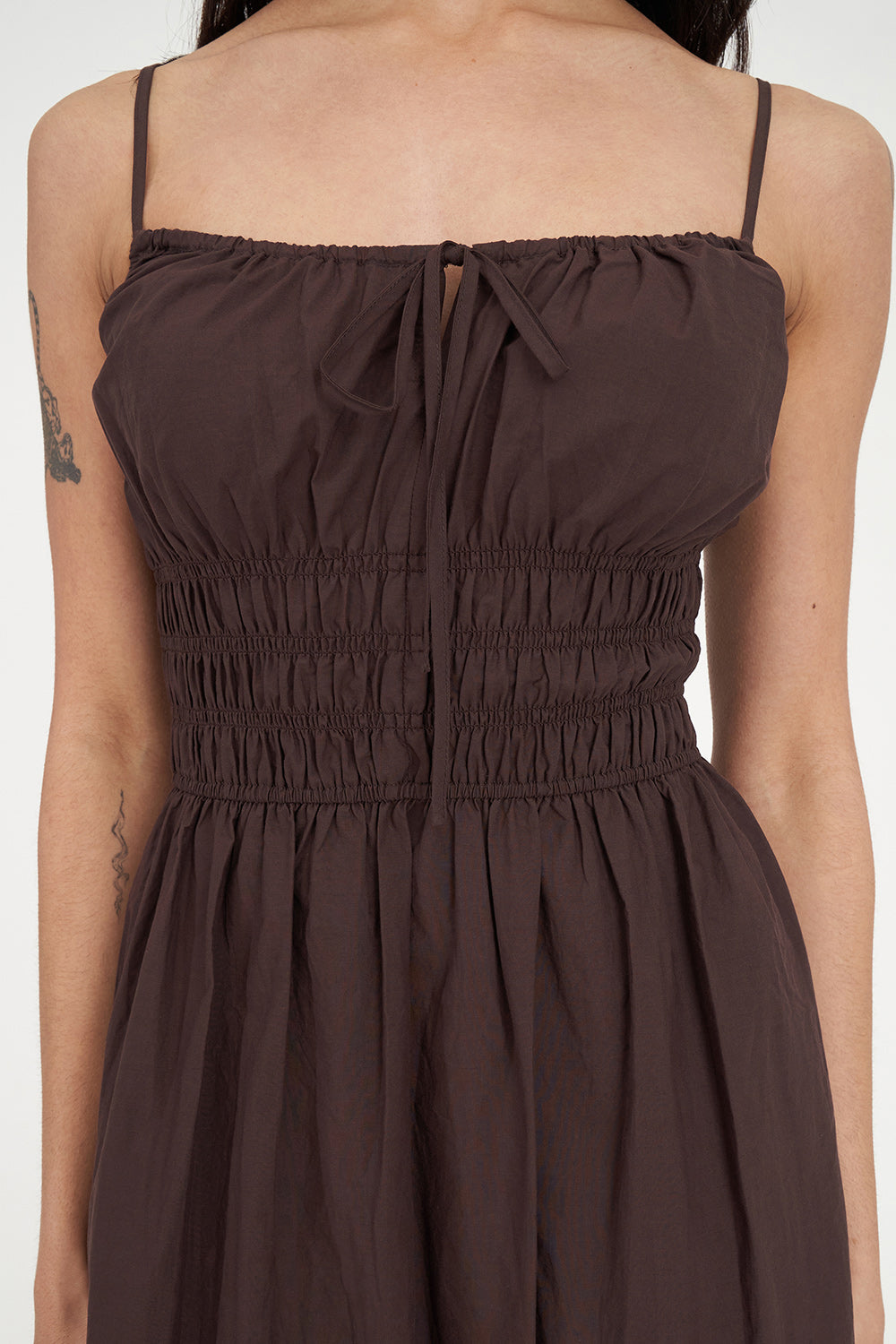 CRUISE EDEN MIDI DRESS CACAO