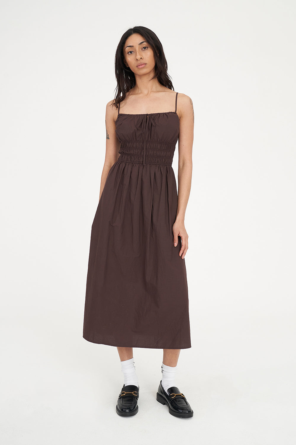 CRUISE EDEN MIDI DRESS CACAO