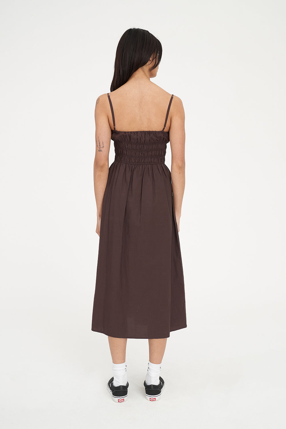 CRUISE EDEN MIDI DRESS CACAO